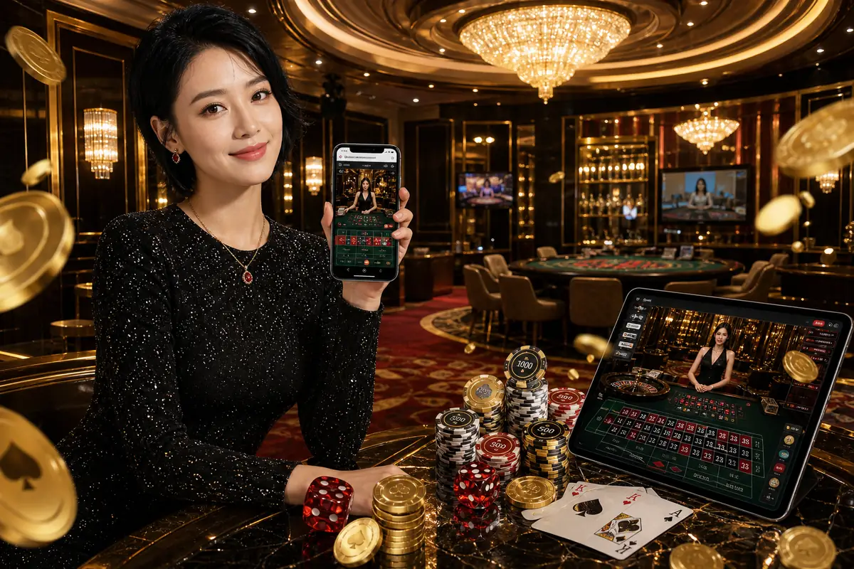 trust88 Casino meja live dealer baccarat